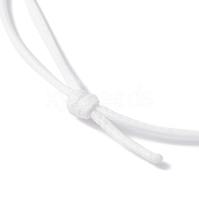 10Pcs Alloy Enamel Heart Braided Bead Bracelets Set BJEW-JB09739-01A-1