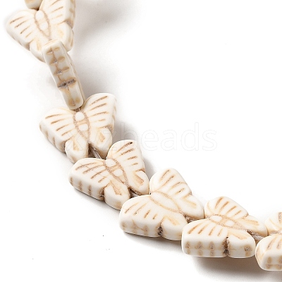 Synthetic Turquoise Dyed Beads Strands G-E594-15-1
