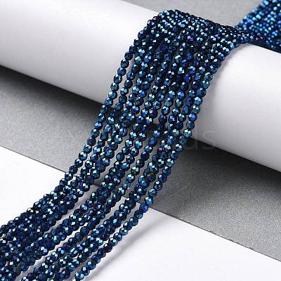 Electroplate Glass Beads Strands LS-GLAA-H021-01A-FP03-1