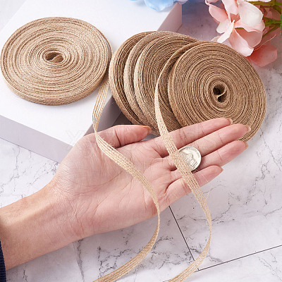 Burlap Fabric Ribbon OCOR-TAC0006-30A-1