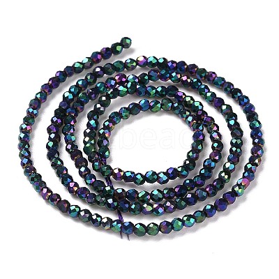 Electroplate Glass Beads Strands LS-GLAA-H021-01A-FP11-1