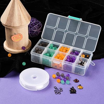 DIY Halloween Theme Bracelet Making Kits DIY-LS0002-70-1