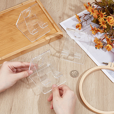 3Pcs Acrylic Mobile Phone Holders AJEW-FG0007-97-1