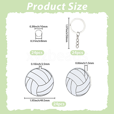 DIY Keychain Making Kits DIY-SP0007-38E-1