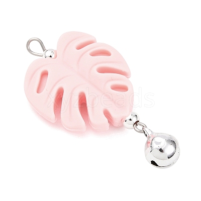 5Pcs Food Grade Eco-Friendly Silicone Pendants PALLOY-JF04549-02-1
