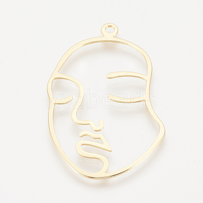 Brass Pendants X-KK-Q735-331G-1