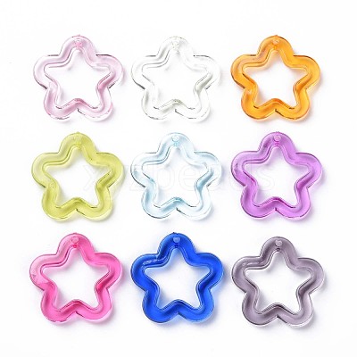 Transparent Acrylic Beads MACR-S373-24-B-1
