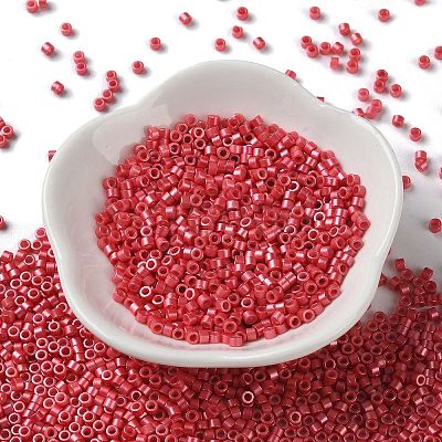 Baking Paint Glass Seed Beads X-SEED-S042-15A-06-1