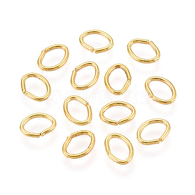 Iron Open Jump Rings IFIN-WH0051-74D-G-1