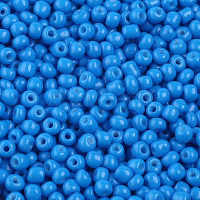 Baking Paint Glass Seed Beads SEED-S003-K17-1