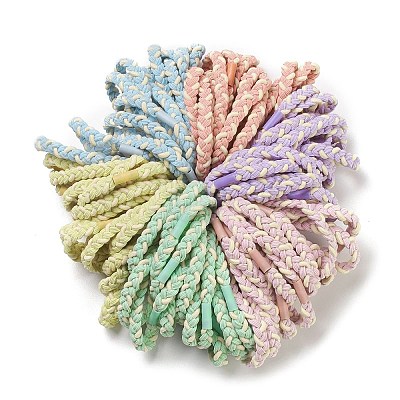 Nylon Elastic Hair Ties OHAR-G015-04-1