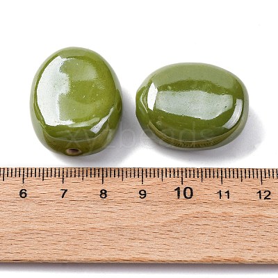 Handmade Polymer Clay Beads PORC-K005-01A-01-1