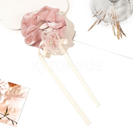 Flower Cloth Elastic Hair Accessories for Women PW-WGC5AA0-04-1