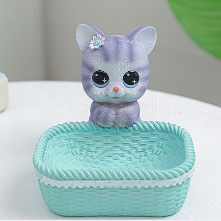 Resin Cat Figurines PW-WG43164-03-1