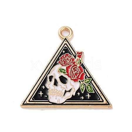 Halloween Alloy Enamel Pendants FIND-B036-04A-1