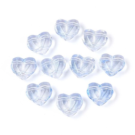 Transparent Glass Beads GLAA-T028-03I-1