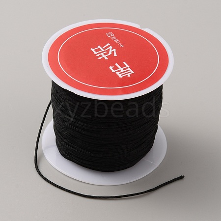 Nylon Chinese Knotting Cord NWIR-WH0002-02O-1