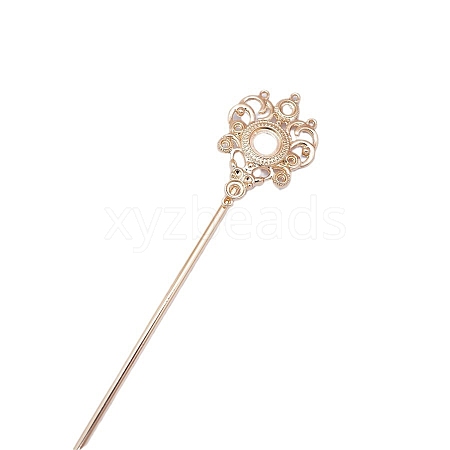 Alloy Hair Sticks Settings PW-WG29D20-01-1