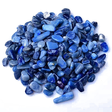 Natural Blue Aventurine Tumbled Chips PW-WGA7DCE-33-1