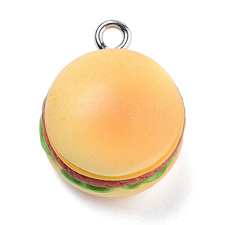 Resin Pendants RESI-Q002-05A-1