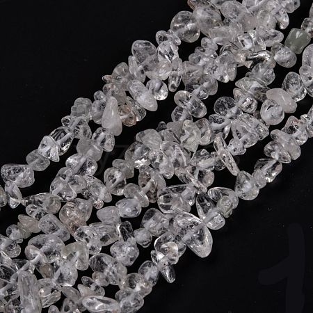 Natural Quartz Crystal Beads Strands G-G011-03-1