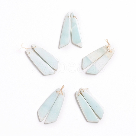 Natural Hemimorphite Pendants X-G-G827-04R-1