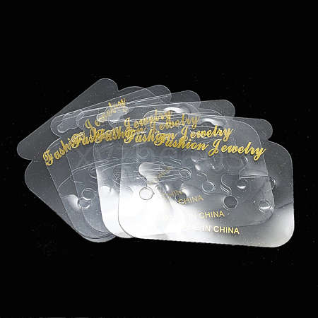 Plastic Hair Tie Display Cards CDIS-R034-57-1