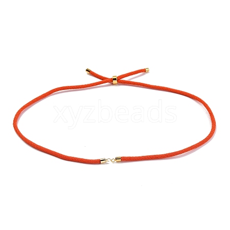 Nylon Cords Necklace Making AJEW-P116-03G-17-1