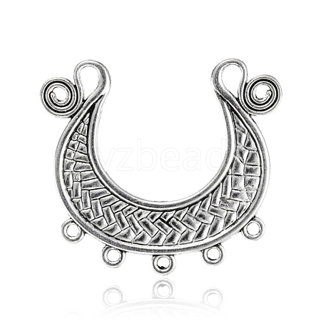 Tibetan Style Alloy Chandelier Links PALLOY-M178-10-1