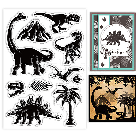 Custom PVC Plastic Clear Stamps DIY-WH0448-0485-1