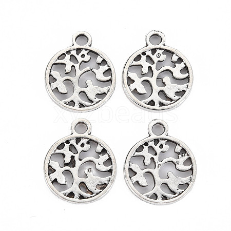 Tibetan Style Alloy Pendants TIBEP-N011-020-1