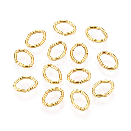 Iron Open Jump Rings IFIN-WH0051-74D-G-1