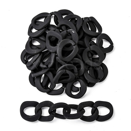 Rubberized Style Acrylic Linking Rings OACR-N011-007C-1