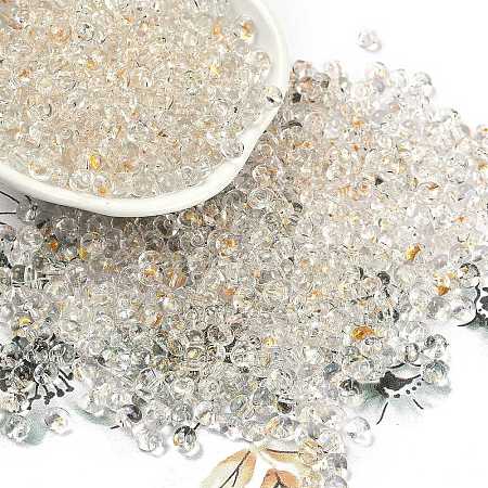 6/0 Spray Paint Fringe Glass Seed Beads X1-SEED-H003-11B-1
