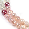 Electroplate Glass Beads Strands EGLA-B011-05A-8mm-3