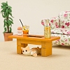 Dollhouse Miniature Furniture  Table Accessories PW-WG61D33-01-2