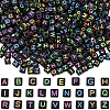 1000Pcs Opaque Acrylic Beads MACR-SC0002-43B-1
