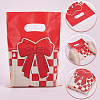100Pcs Bowknot Printed Eco-Friendly Reusable Bags ABAG-SP0001-61A-D-5