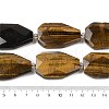 Natural Tiger Eye Beads Strands G-P548-B21-01-4