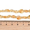 Heated Natural Citrine Beads Strands GG-CBA3A44-C04-01-4