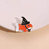 Fish with Witch Hat Enamel Pin ANIM-PW0005-05-2