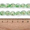 Handmade Foil Glass Beads Strands FOIL-Q002-05D-4