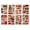 8Pcs PVC Waterproof Self-Adhesive Christmas Picture Sticker STIC-Q004-07A-2