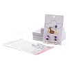 Cardboard Jewelry Display Cards DIY-LS0003-91-3