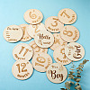 Basswood Milestone Cards WOOD-TA0001-41C-11