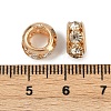 Brass Rhinestone Beads KK-U071-02C-01KCG-3