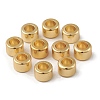 Rack Plating Brass European Beads X-KK-G452-37G-3