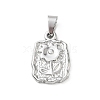 304 Stainless Steel Pendants SA-CBA34D4-03D-P-1