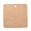 Blank Kraft Paper Broochs Display Cards X1-CDIS-G005-08-2