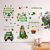 PVC Waterproof Wall Stickers DIY-WH0345-035-6